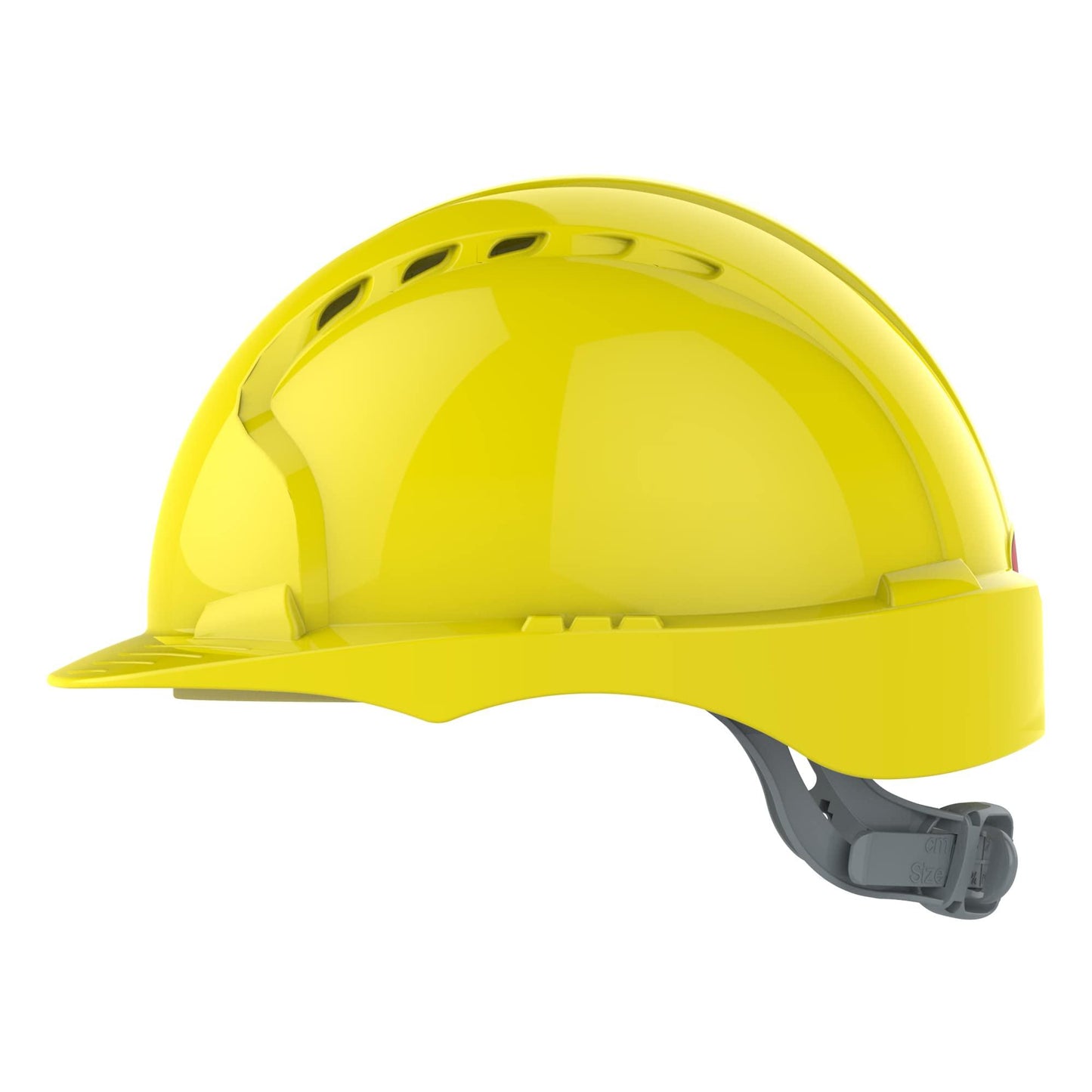 JSP EVO®2 Safety Helmet with Slip Ratchet Adjustment Harness - Vented - EN 397 Industrial Hard Hat for Building, Construction and Work sites