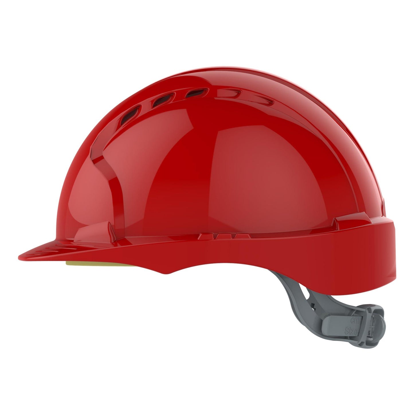 JSP EVO®2 Safety Helmet with Slip Ratchet Adjustment Harness - Vented - EN 397 Industrial Hard Hat for Building, Construction and Work sites