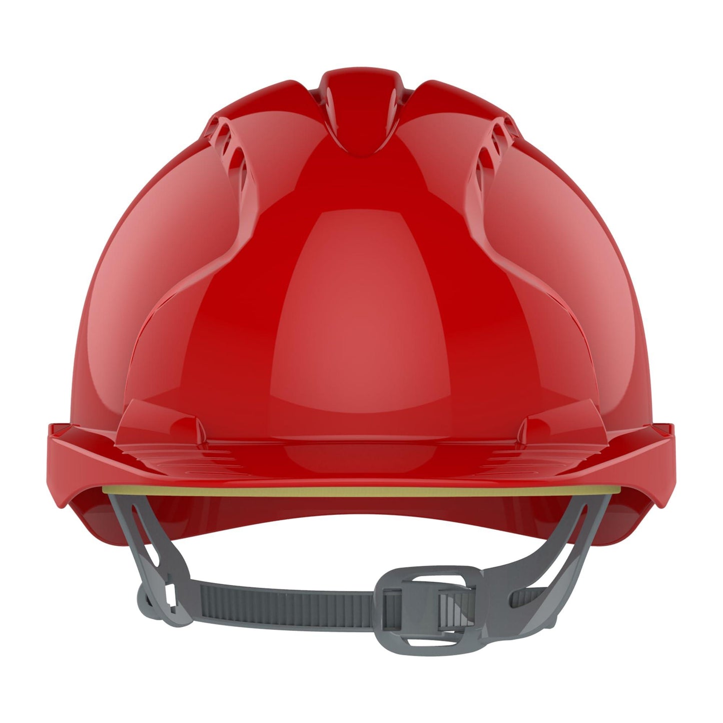 JSP EVO®2 Safety Helmet with Slip Ratchet Adjustment Harness - Vented - EN 397 Industrial Hard Hat for Building, Construction and Work sites