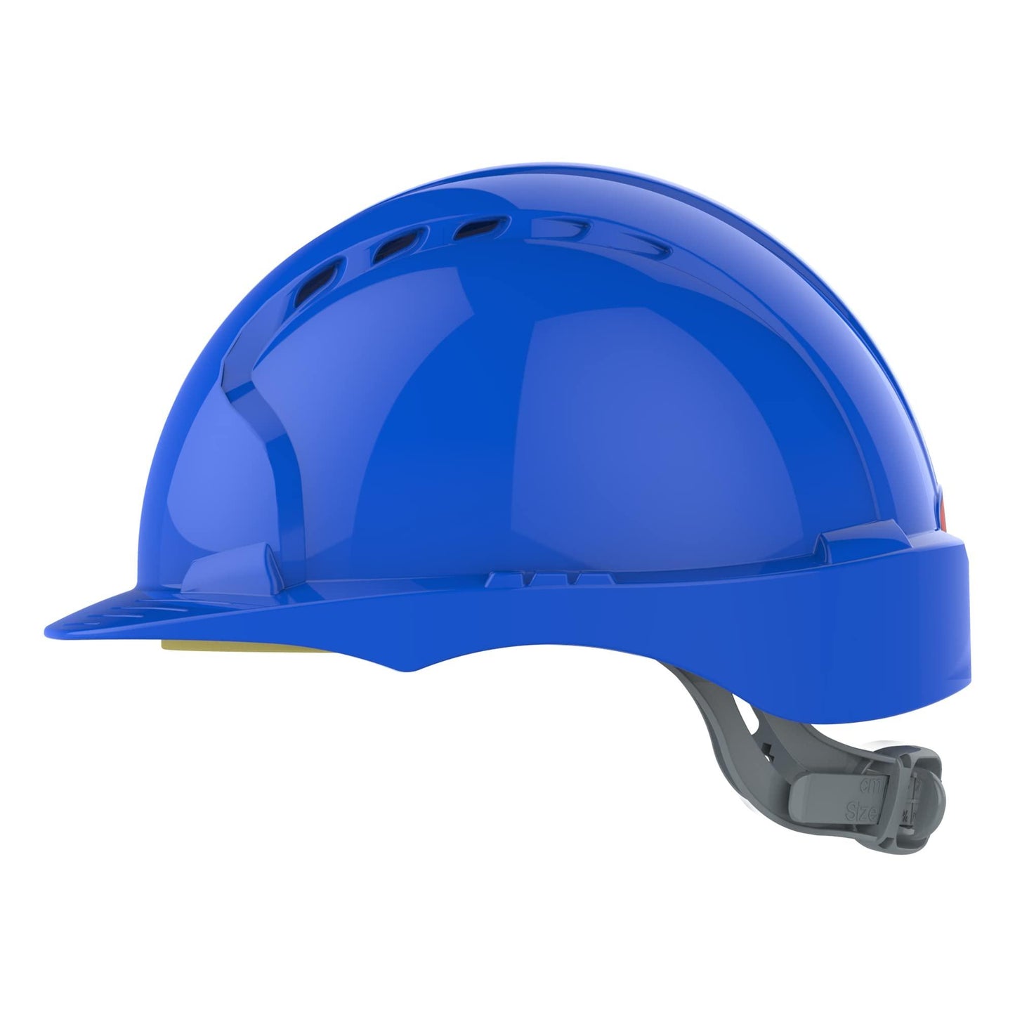 JSP EVO®2 Safety Helmet with Slip Ratchet Adjustment Harness - Vented - EN 397 Industrial Hard Hat for Building, Construction and Work sites